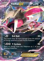 Pokemon,XY Promos,Yveltal EX - XY150 (Shiny),Holofoil,Promo,Damaged
