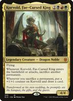 Magic: The Gathering,Throne of Eldraine,Korvold, Fae-Cursed King - 329,Foil,Mythic,Near Mint