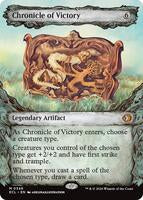 Magic: The Gathering,Lorwyn Eclipsed,Chronicle of Victory (Showcase) - 346,Foil,Mythic,Near Mint