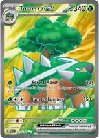 Pokemon,SV05: Temporal Forces,Torterra ex - 185/162,Holofoil,Ultra Rare,Near Mint