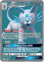 Pokemon,SM - Cosmic Eclipse,Alolan Persian GX (Full Art) - 219/236,Holofoil,Ultra Rare,Near Mint
