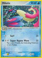 Pokémon,EX Emerald,Milotic - 8/106,Normal,Holo Rare,Damaged