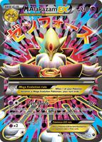 Pokemon,XY - Fates Collide,M Alakazam EX (Full Art) - 118/124,Holofoil,Ultra Rare,Moderately Played