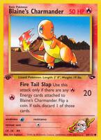 Pokemon,Gym Challenge,Blaine's Charmander - 060/132,1st Edition,Common,Lightly Played