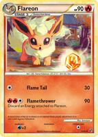 Pokemon,Undaunted,Flareon - 26/90,Normal,Uncommon,Damaged