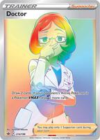 Pokemon,SWSH06: Chilling Reign,Doctor (Secret) - 214/198,Holofoil,Secret Rare,Near Mint