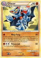 Pokemon,Undaunted,Gliscor - 4/90,Holofoil,Holo Rare,Lightly Played