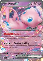 Pokemon,SV: Scarlet & Violet 151,Mew ex - 151/165,Holofoil,Double Rare,Near Mint