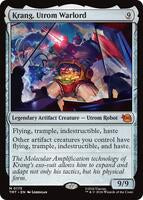 Magic: The Gathering,Teenage Mutant Ninja Turtles,Krang, Utrom Warlord - 175,Foil,Mythic,Lightly Played