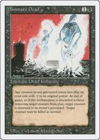 Magic: The Gathering,Revised Edition,Animate Dead,Normal,Uncommon,Lightly Played
