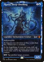 Magic: The Gathering,Theros Beyond Death,Thassa, Deep-Dwelling (Showcase) - 261,Normal,Mythic,Near Mint
