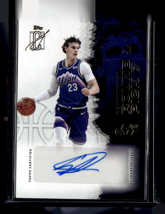 Topps 2025-26 Topps Signature Class,2025-26 Topps Signature Class,Lauri Markkanen - VCA-LM,Veteran Class Autographs