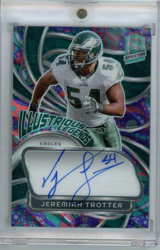 2024 Panini Spectra Football Illustrious Legends Jeremiah Trotter /5,NM