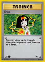 Pokemon,Gym Heroes,Erika (100) - 100/132,Unlimited,Rare,Moderately Played