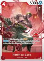 One Piece,Learn Together Deck Set,Roronoa Zoro - ST21-015 (Luffy Deck),Normal,Super Rare,Near Mint