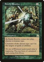 Magic: The Gathering,Onslaught,Steely Resolve - 286,Normal,Rare,Lightly Played