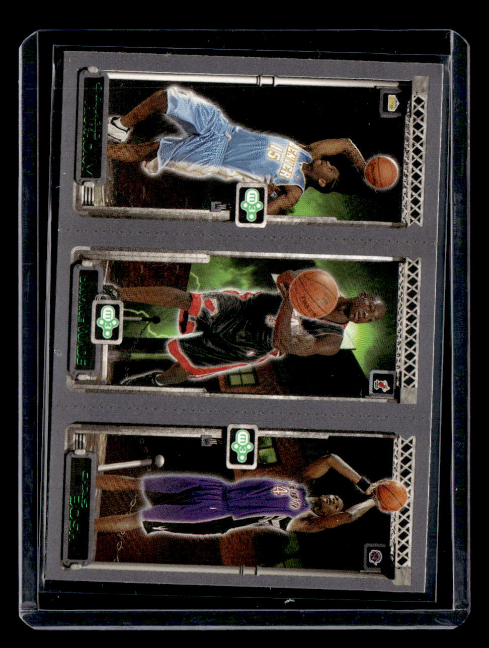 Topps 2003-04 Topps Rookie Matrix,2003-04 Topps Rookie Matrix,Carmelo Anthony / Dwyane Wade / Chris Bosh - 113 / 115 / 114,NM