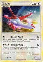 Pokemon,HGSS Promos,Latias - HGSS10 (Cosmos Holo),Holofoil,Promo,Heavily Played