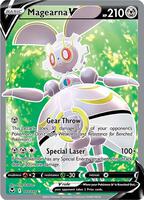 Pokemon,SWSH12: Silver Tempest,Magearna V (Full Art) - 182/195,Holofoil,Ultra Rare,Near Mint