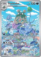 Pokemon,SV04: Paradox Rift,Garbodor - 204/182,Holofoil,Illustration Rare,Lightly Played