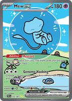 Pokemon,SV: Paldean Fates,Mew ex - 232/091,Holofoil,Special Illustration Rare,Near Mint