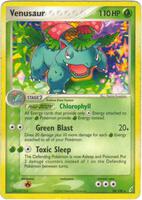 Pokemon,Crystal Guardians,Venusaur - 28/100,Reverse Holofoil,Rare,Moderately Played