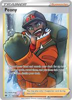 Pokemon,SWSH06: Chilling Reign,Peony (Full Art) - 197/198,Holofoil,Ultra Rare,Near Mint