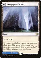 Magic: The Gathering,Kaldheim,Hengegate Pathway - 260,Foil,Rare,Near Mint