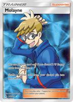 Pokemon,SM - Unbroken Bonds,Molayne (Full Art) - 212/214,Holofoil,Ultra Rare,Lightly Played