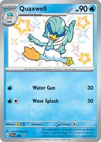 Pokemon,SV: Scarlet & Violet Promo Cards,Quaxwell - 083,Holofoil,Promo,Near Mint