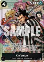 One Piece Card Game,The Time of Battle,Kin'emon (Alternate Art) - OP16-082,Foil,Super Rare,Near Mint