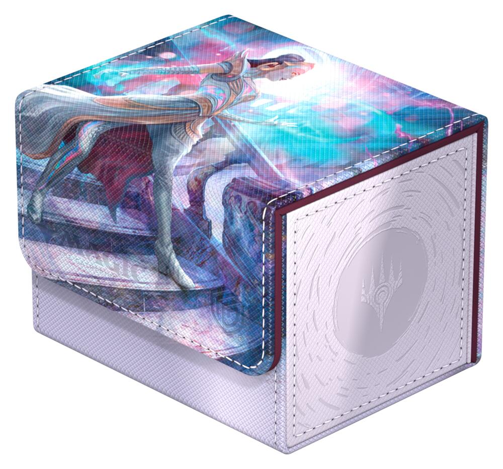 Magic: The Gathering deck boxes ultimate guard magic reality fracture sidewinder 100plus xenoskin box liliana devoted healer