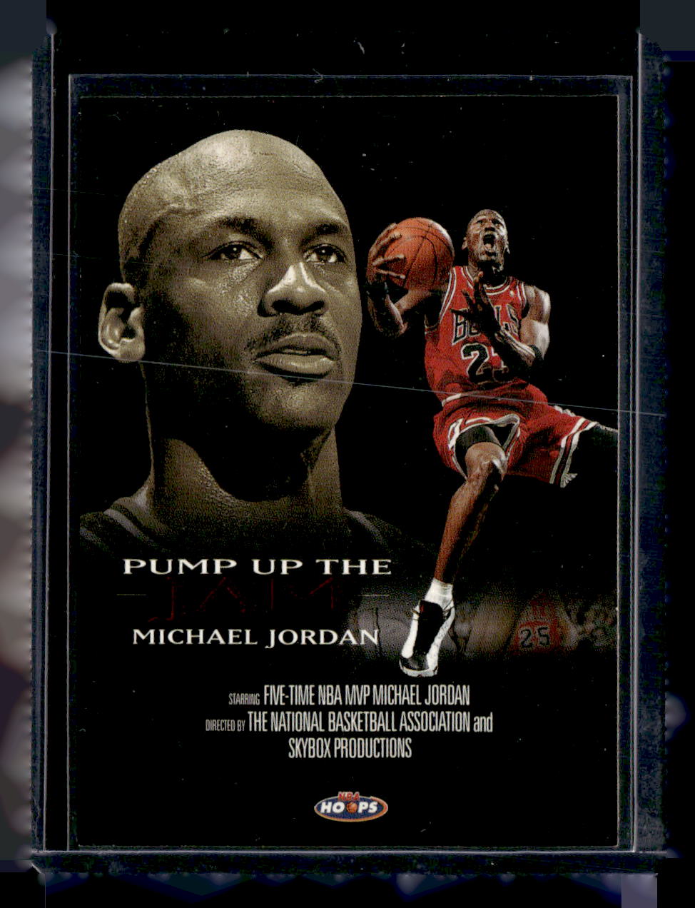 1998-99 Hoops,1998-99 Hoops,Michael Jordan - 5 PJ,Pump Up the Jam