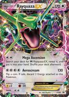 Pokemon,XY Promos,Rayquaza EX - XY66,Holofoil,Promo,Damaged