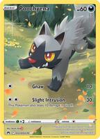 Pokemon,SWSH: Crown Zenith: Galarian Gallery,Poochyena - GG33/GG70,Holofoil,Ultra Rare,Near Mint