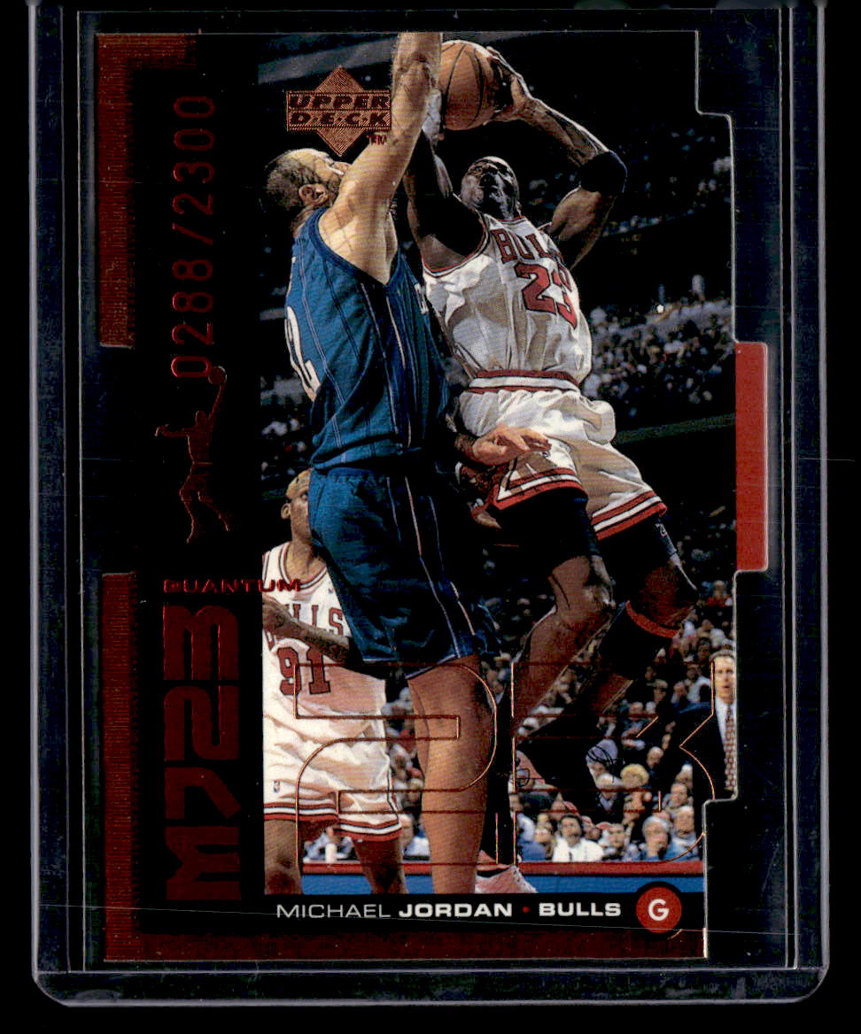 Upper Deck 1998-99 Upper Deck,1998-99 Upper Deck,Michael Jordan - QMM28,MJ23 Tier 1 (Quantum Bronze)