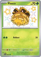 Pokemon,SV: Paldean Fates,Pineco - 099/091,Holofoil,Shiny Rare,Near Mint