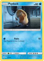 Pokémon,Detective Pikachu,Psyduck (Holo Common) - 7/18,Holofoil,Common,Near Mint