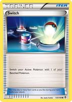 Pokemon,Boundaries Crossed,Switch - 135/149,Reverse Holofoil,Common,Moderately Played