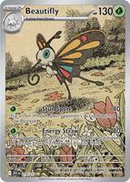 Pokemon,ME: Ascended Heroes,Beautifly - 219/217,Holofoil,Illustration Rare,Near Mint