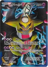 Pokemon,Black and White Promos,Giratina (Team Plasma) - BW74,Holofoil,Holo Rare,Damaged