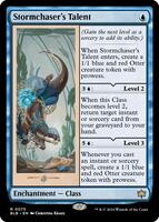 Magic: The Gathering,Bloomburrow,Stormchaser's Talent - 75,Foil,Rare,Near Mint