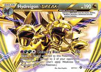 Pokemon,XY - Steam Siege,Hydreigon BREAK - 87/114,Holofoil,Rare BREAK,Lightly Played