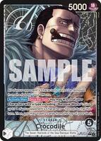 One Piece Card Game,The Azure Sea's Seven,Crocodile - OP14-079 (Alternate Art),Foil,Leader,Near Mint