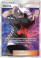 Pokemon,Hidden Fates: Shiny Vault,Guzma - SV84/SV94,Holofoil,Shiny Holo Rare,Near Mint