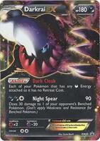 Pokemon,Black and White Promos,Darkrai EX - BW46,Holofoil,Promo,Heavily Played