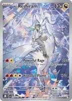 Pokemon,SV09: Journey Together,N's Reshiram - 167/159,Holofoil,Illustration Rare,Near Mint