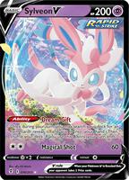 Pokemon,SWSH07: Evolving Skies,Sylveon V - 074/203,Holofoil,Ultra Rare,Lightly Played