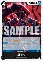 One Piece Card Game,Premium Booster -The Best- Vol. 2,Shiryu - PRB02-015,Foil,Rare,Lightly Played