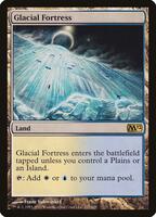 Magic: The Gathering,Magic 2012 (M12),Glacial Fortress - 227,Foil,Rare,Near Mint